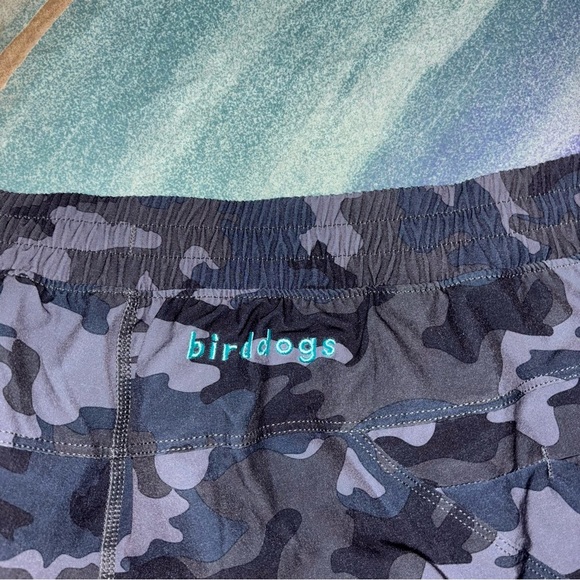 Birddogs Shorts Boomstick Lined Pockets Active Gym Gray Camo size 2XL - Picture 5 of 7